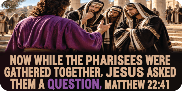 Matthew 22 41