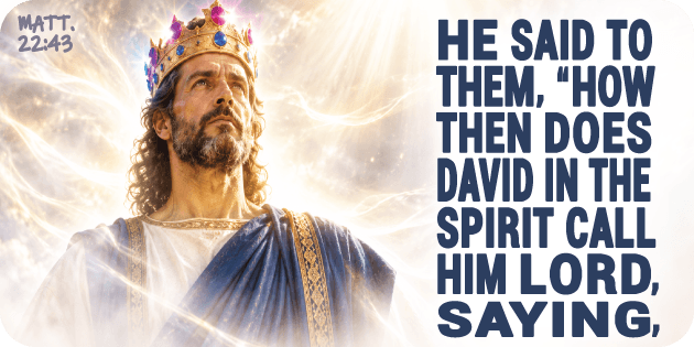 Matthew 22 43