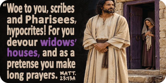 Matthew 23 13a