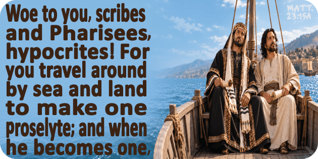 Matthew 23 15a