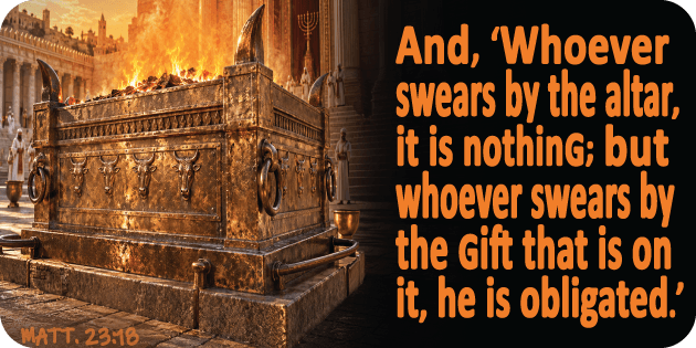 Matthew 23 18