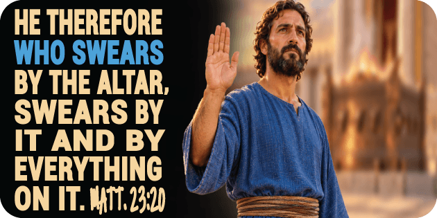 Matthew 23 20