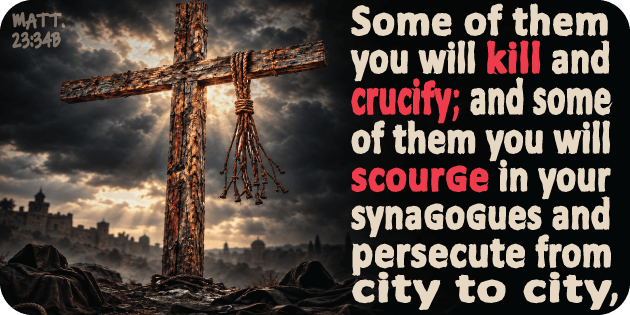 Matthew 23 34b
