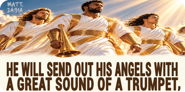 Matthew 24 31a
