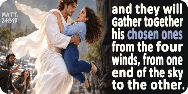 Matthew 24 31b