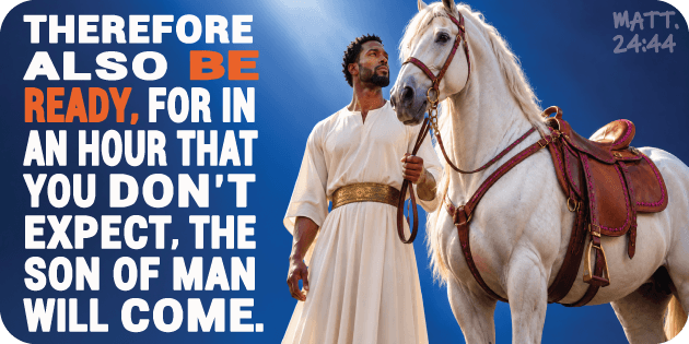 Matthew 24 44