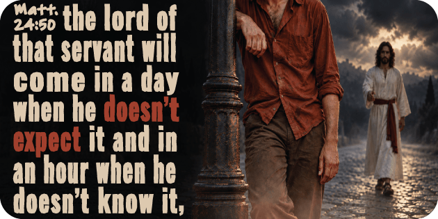 Matthew 24 50