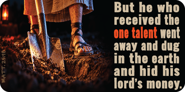 Matthew 25 18