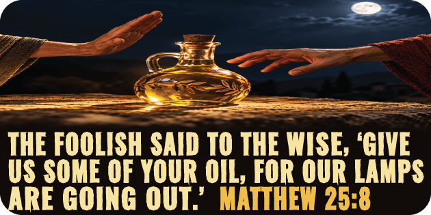 Matthew 25 8