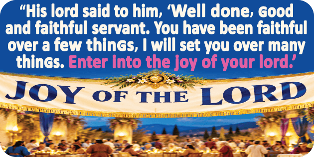 Matthew 25 21