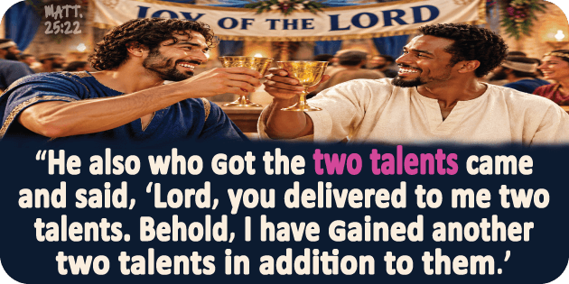 Matthew 25 22
