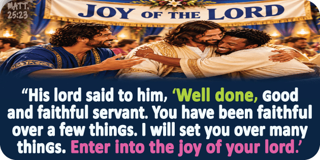 Matthew 25 23