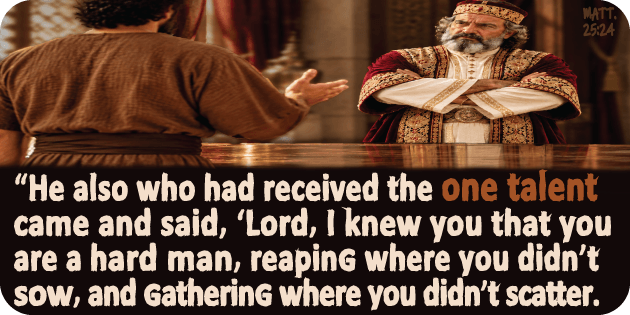 Matthew 25 24