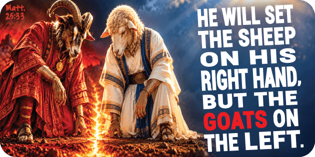 Matthew 25 33
