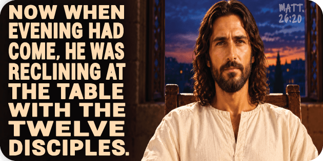 Matthew 26 20