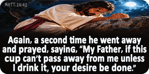 Matthew 26 42