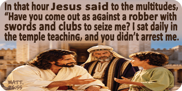Matthew 26 55