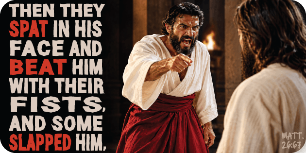 Matthew 26 67