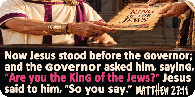 Matthew 27 11