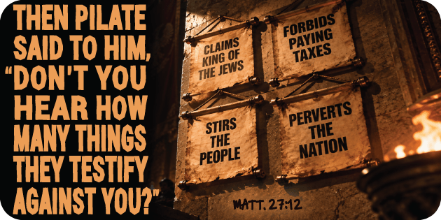 Matthew 27 13