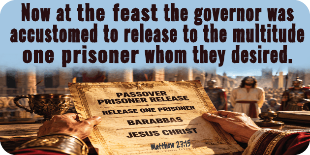 Matthew 27 15