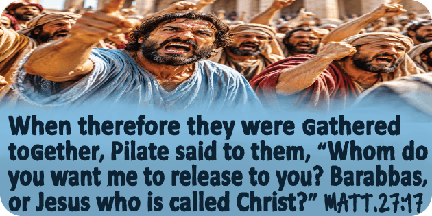 Matthew 27 17