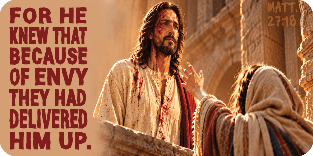 Matthew 27 18