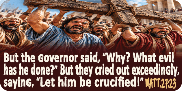 Matthew 27 23