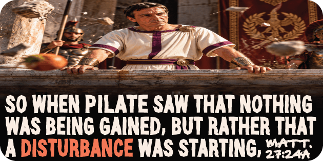 Matthew 27 24a