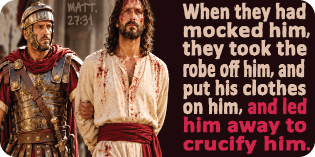 Matthew 27 31