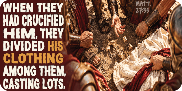 Matthew 27 35