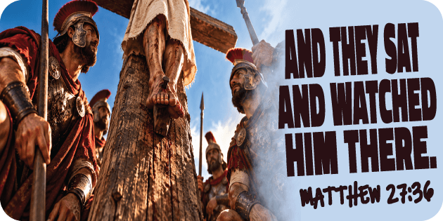 Matthew 27 36