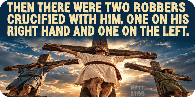 Matthew 27 38