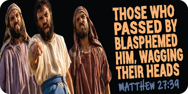 Matthew 27 39
