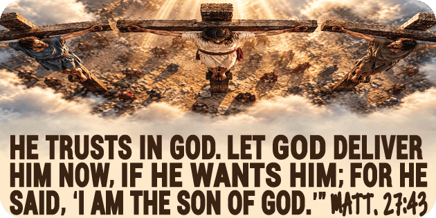 Matthew 27 43